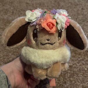 2018 Pokemon center exclusive Easter collection eevee plush.